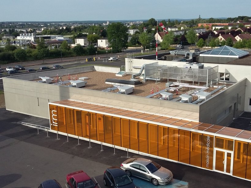 Groupement IRM Nivernais Nevers Création d'un bâtiment destiné à recevoir 2 machines IRM