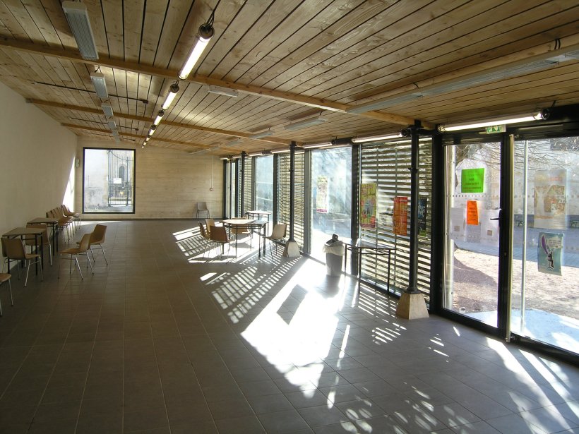 Construction d'un préaul Lycée L'Espérance